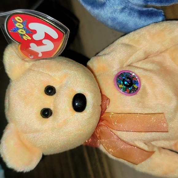 Ty Beanie Babies Periwinkle and Sunny Bears - Picture 2 of 9
